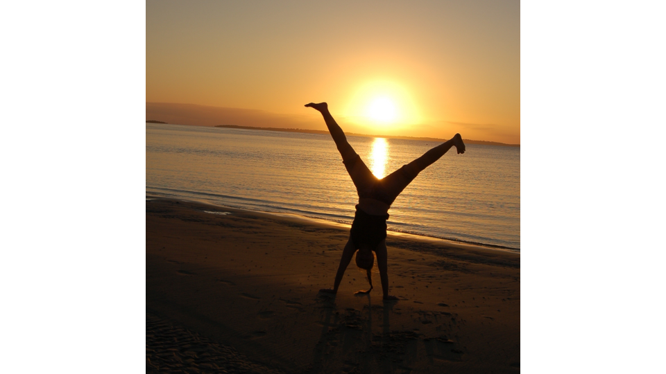 Fotogeschichte Handstand