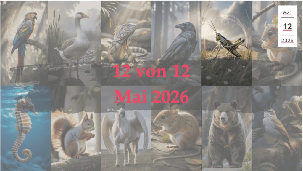 Krafttiere des Jahres 2026